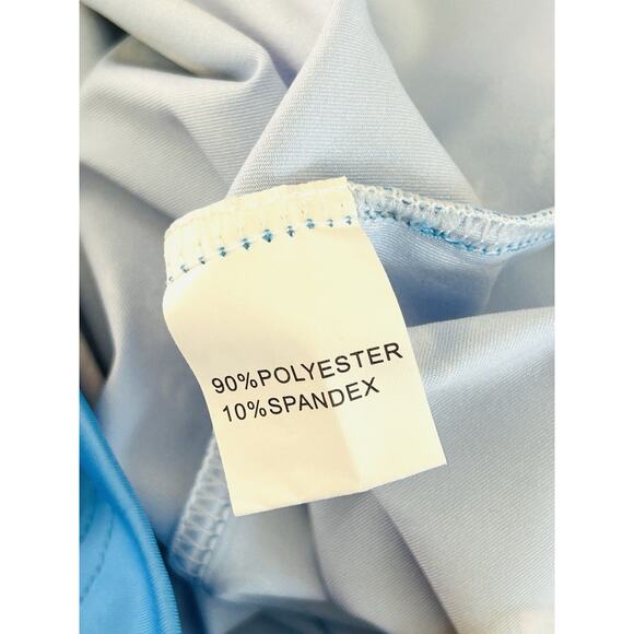 Sunday Swagger Golf Polo Shirt Mens Size L Blue Beer Stein Mugs Performance - Picture 6 of 8